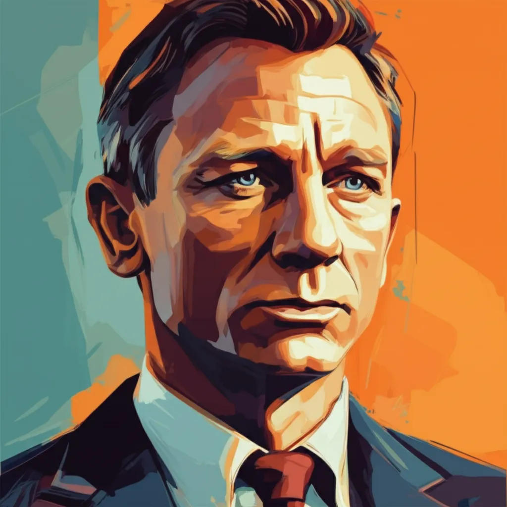 Portrait of Daniel Craig