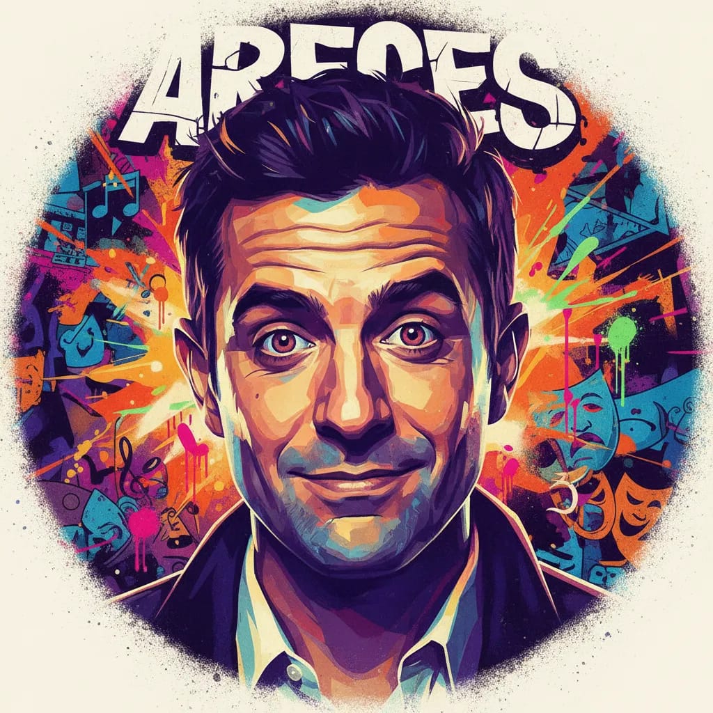Artistic portrait of Carlos Areces