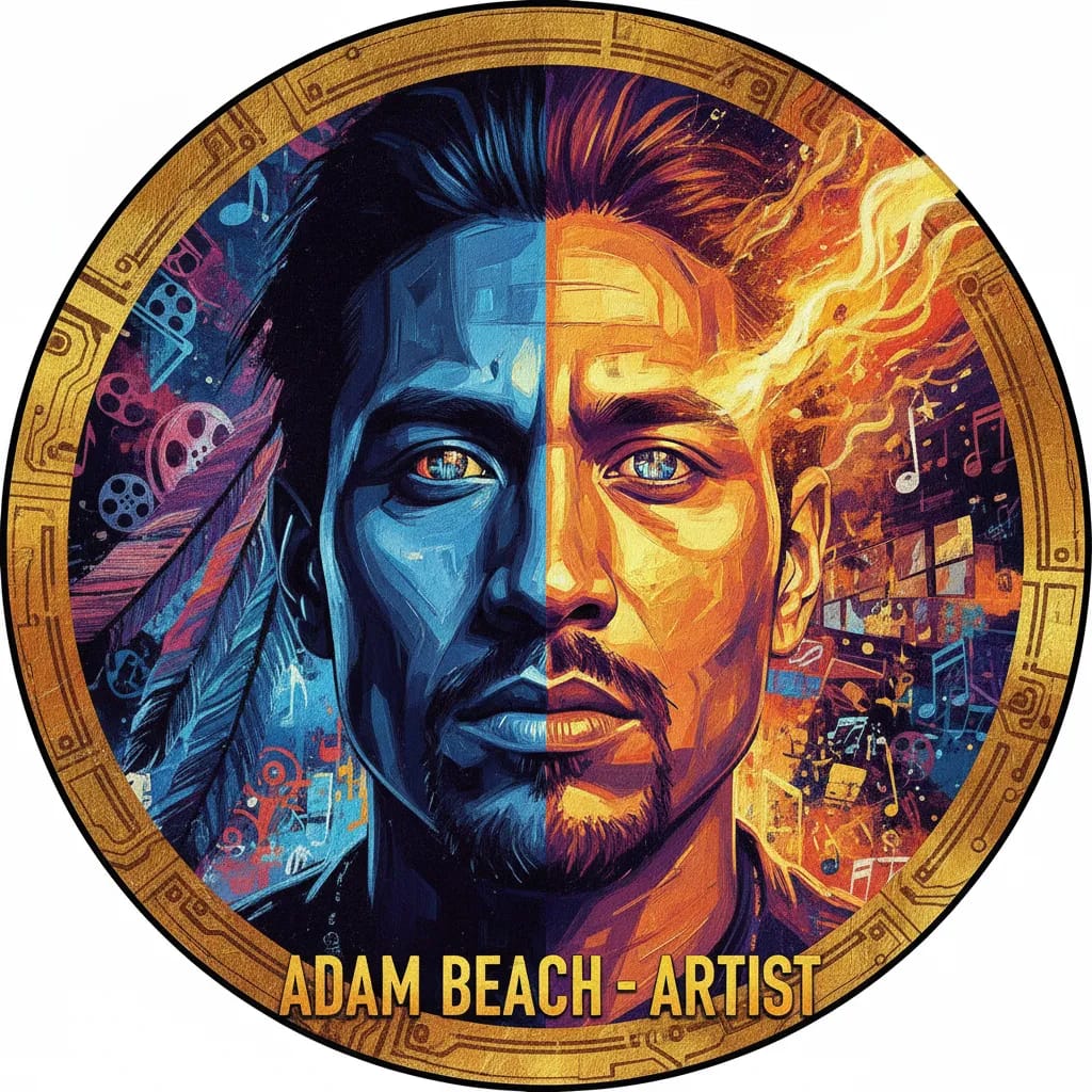 Portrait of Adam Beach