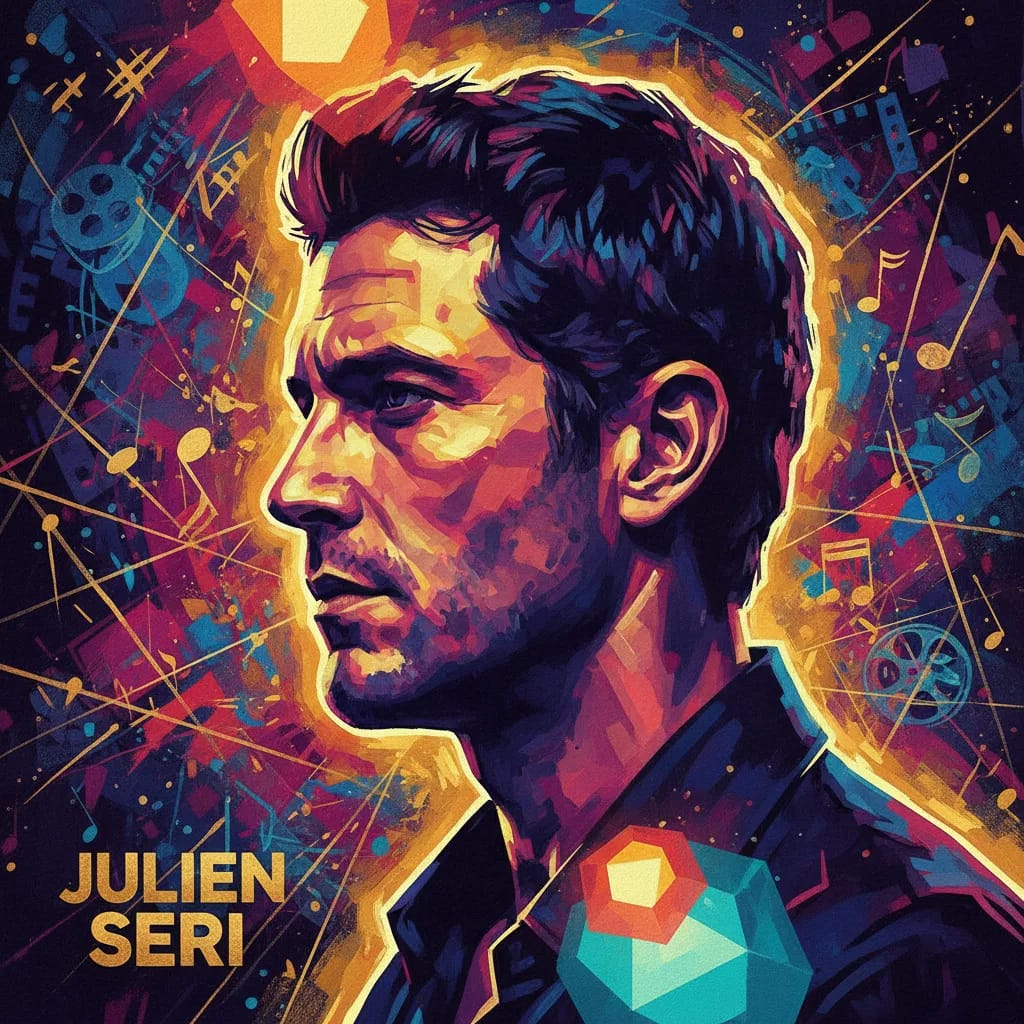 Artistic portrait of Julien Seri