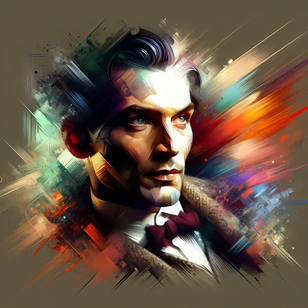 Artistic portrait of Markku Peltola