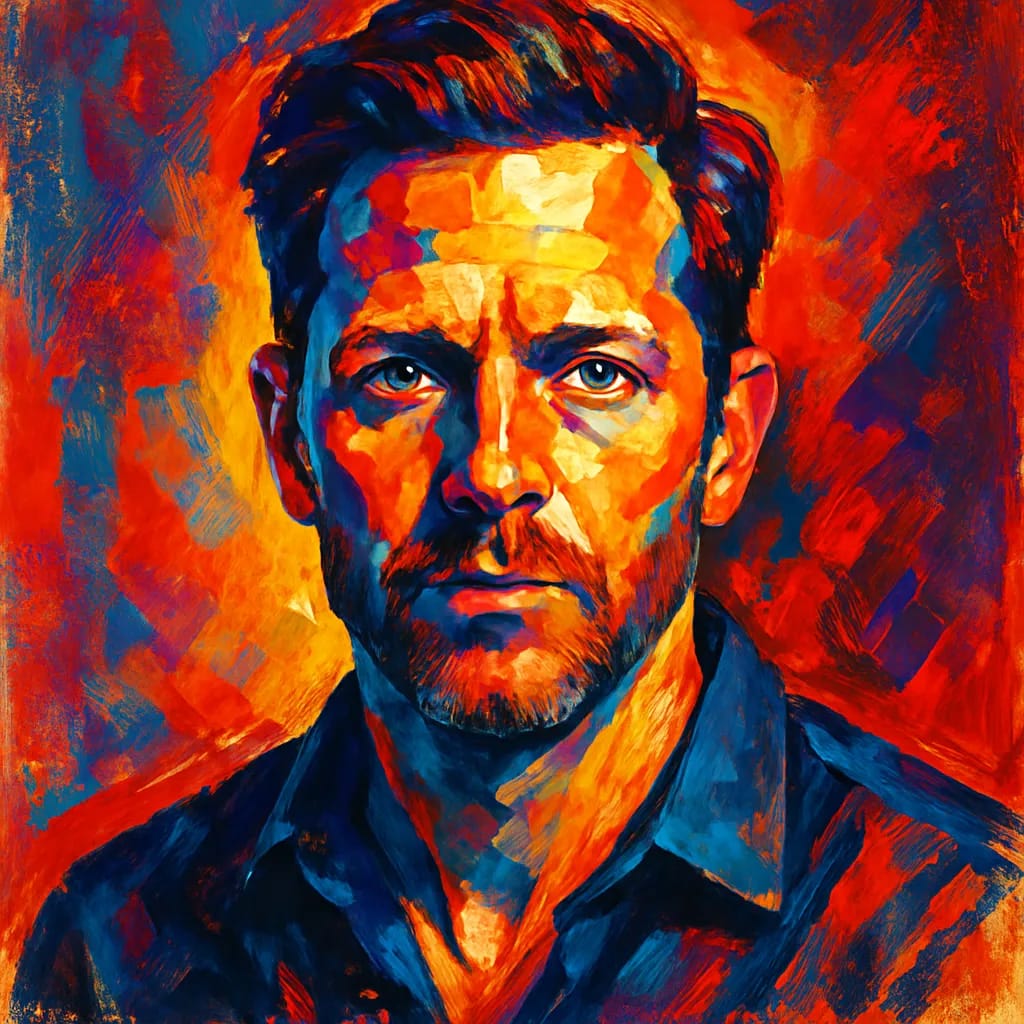 Artistic portrait of Scott Holroyd