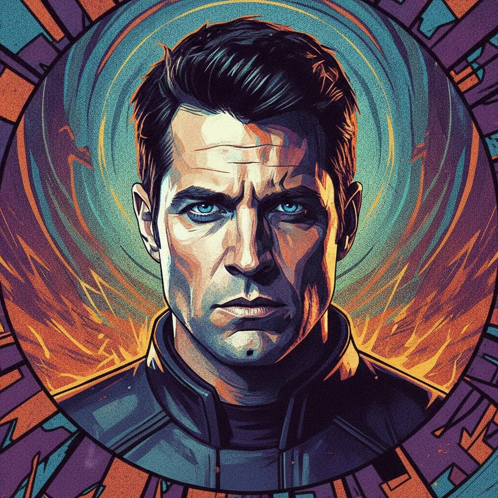 Portrait of Adrian Pasdar