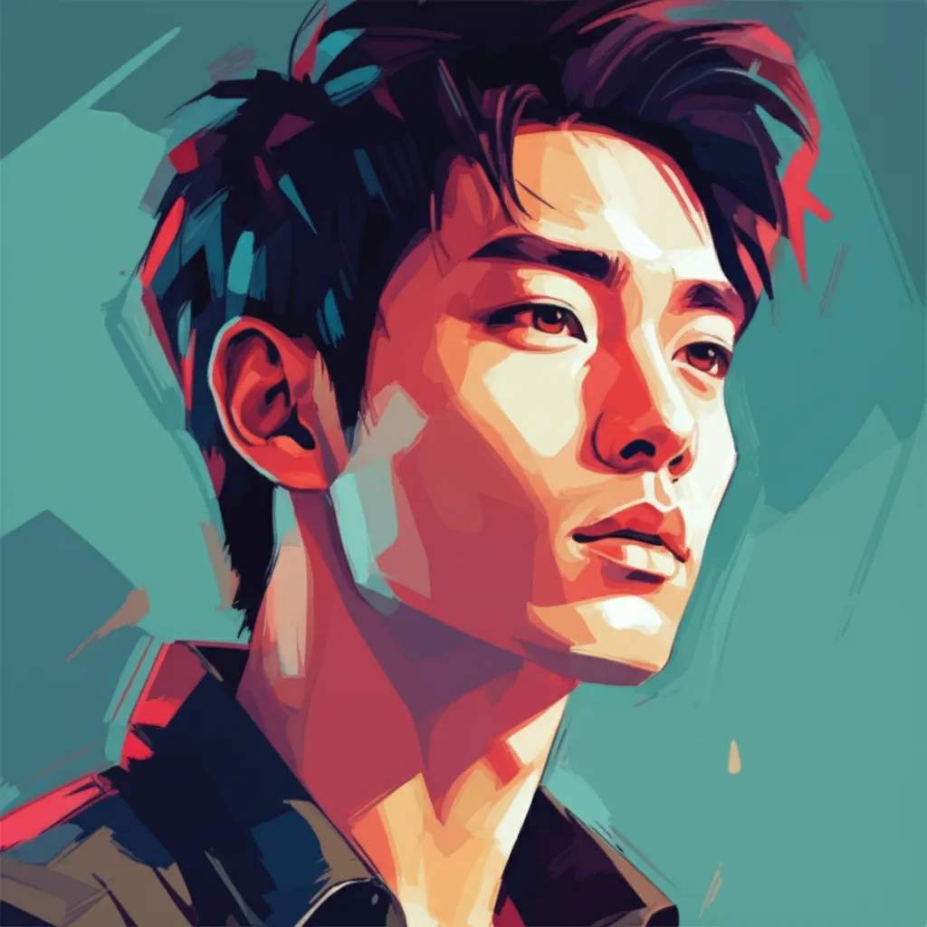 Artistic portrait of Yong Dong