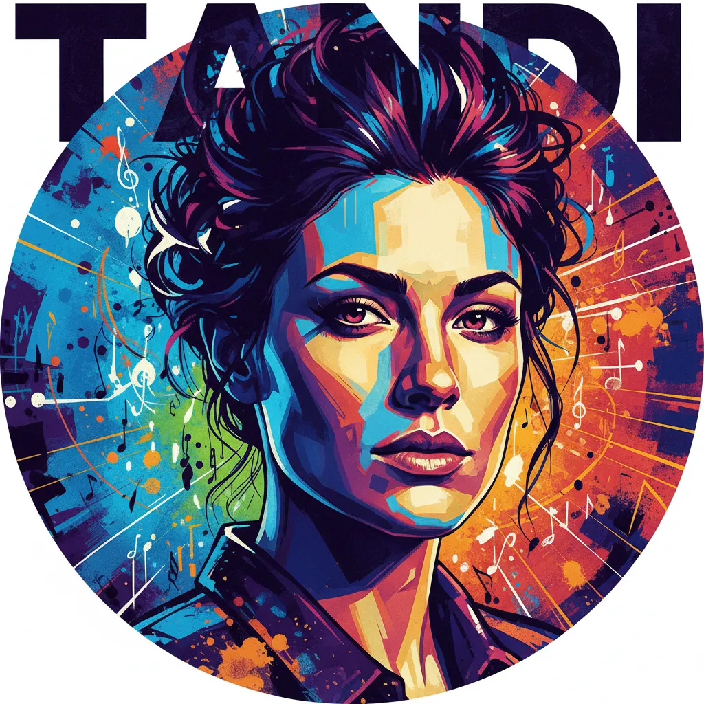 Artistic portrait of Tandi Wright