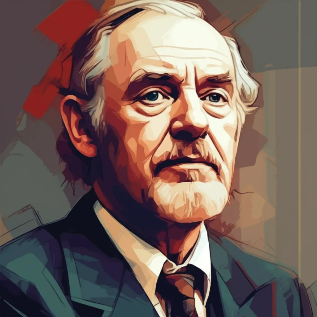 Artistic portrait of Mick Lally