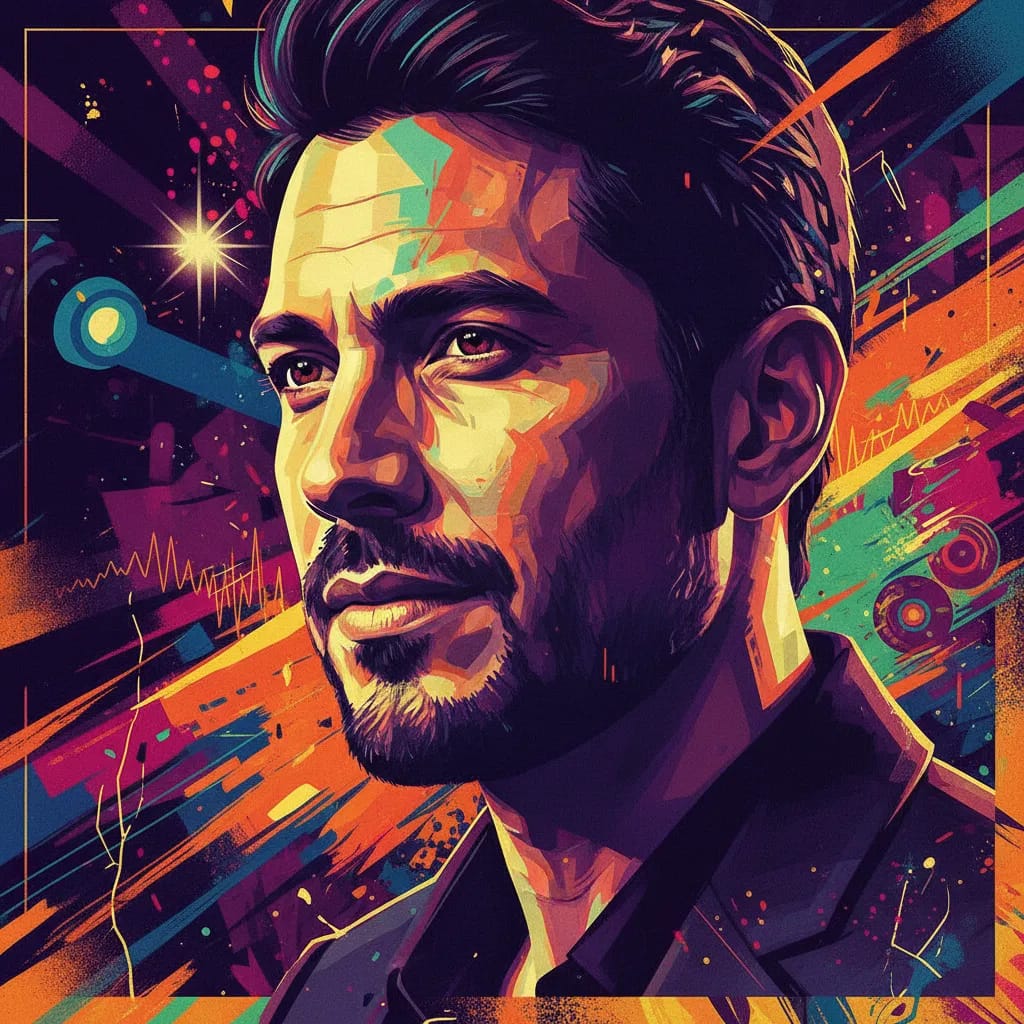 Artistic portrait of Harold Torres