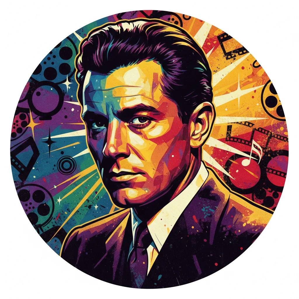 Artistic portrait of Charles Boyer