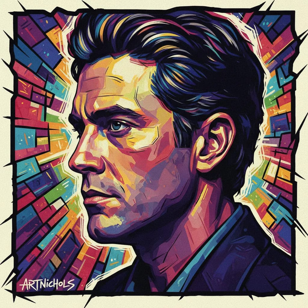 Artistic portrait of Taylor Nichols