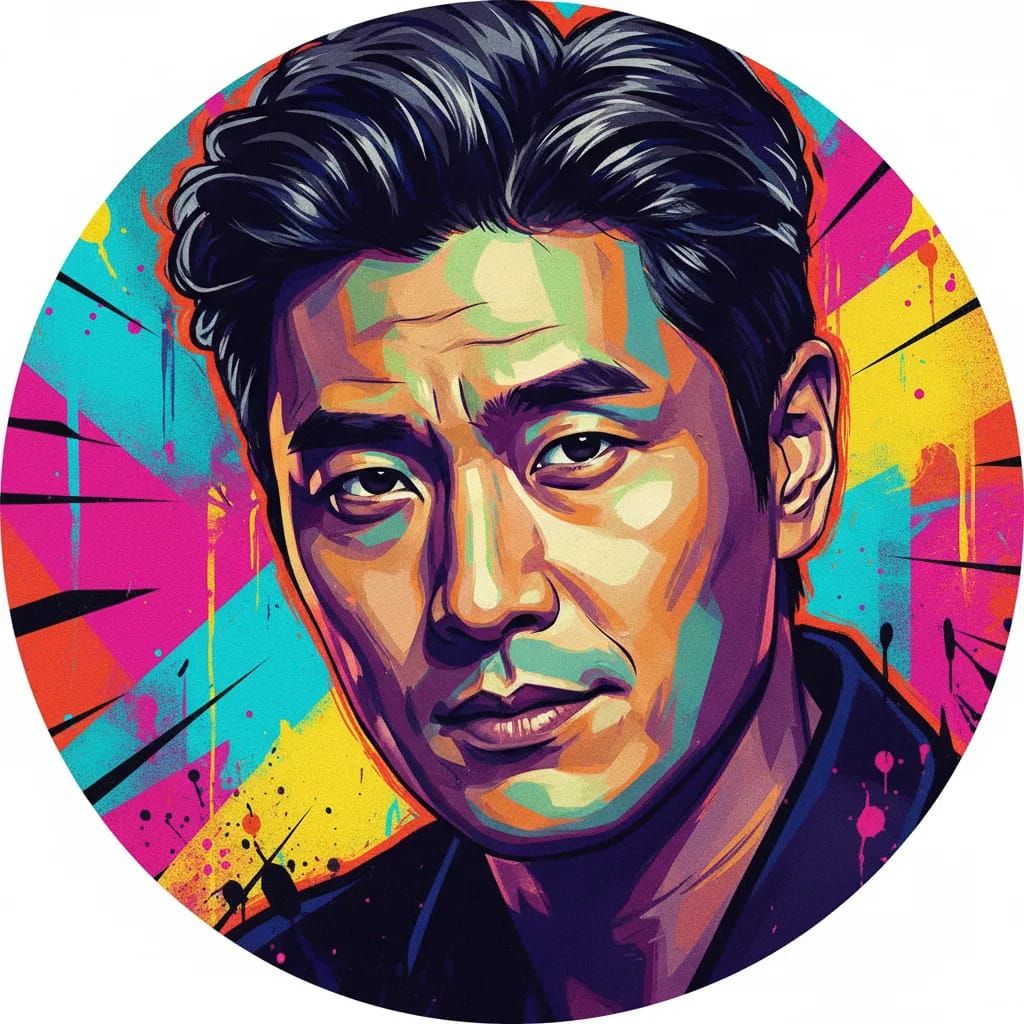 Artistic portrait of Jo Jae-yoon