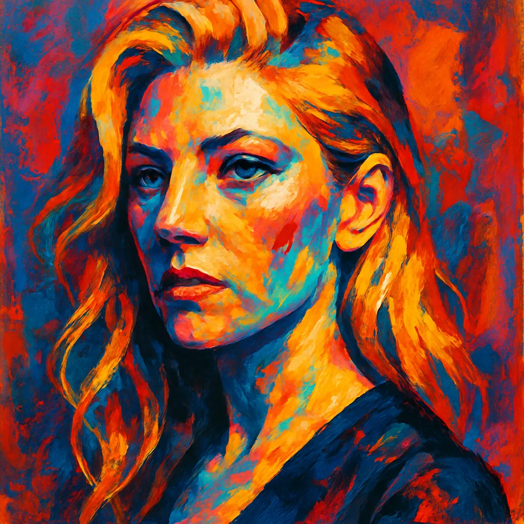 Artistic portrait of Katheryn Winnick