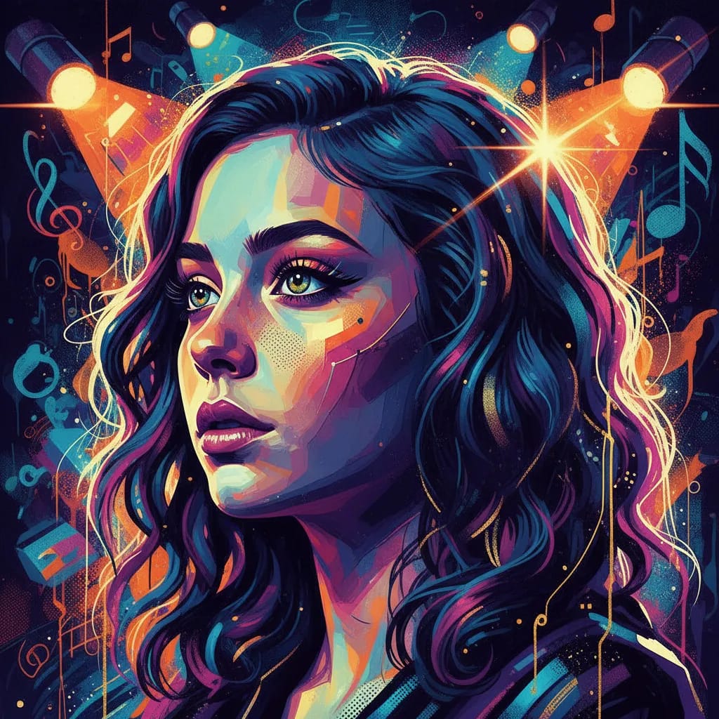 Artistic portrait of Caitlin Carmichael