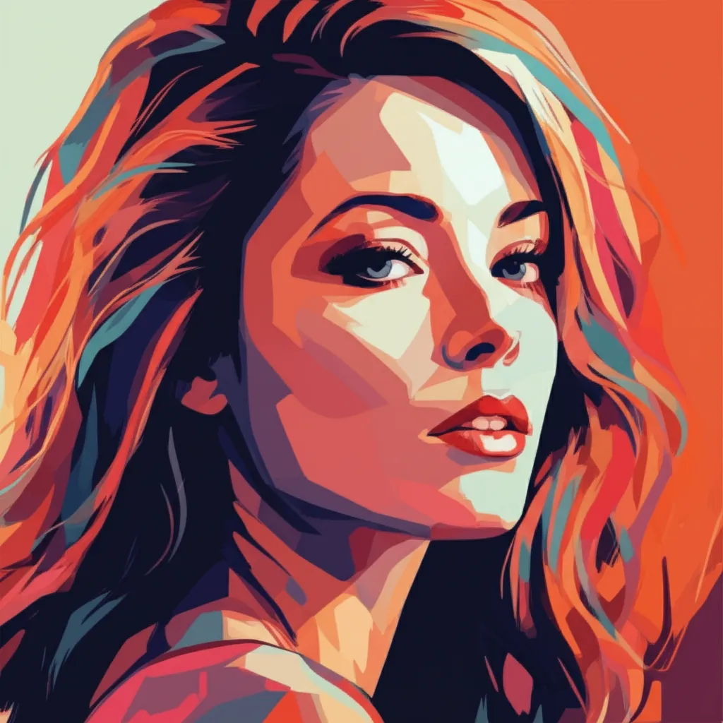 Artistic portrait of Tammy Lauren