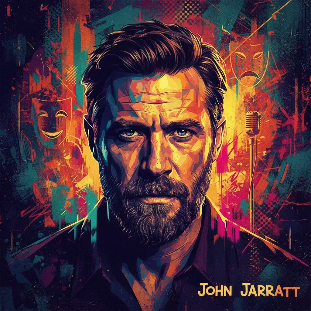 Artistic portrait of John Jarratt