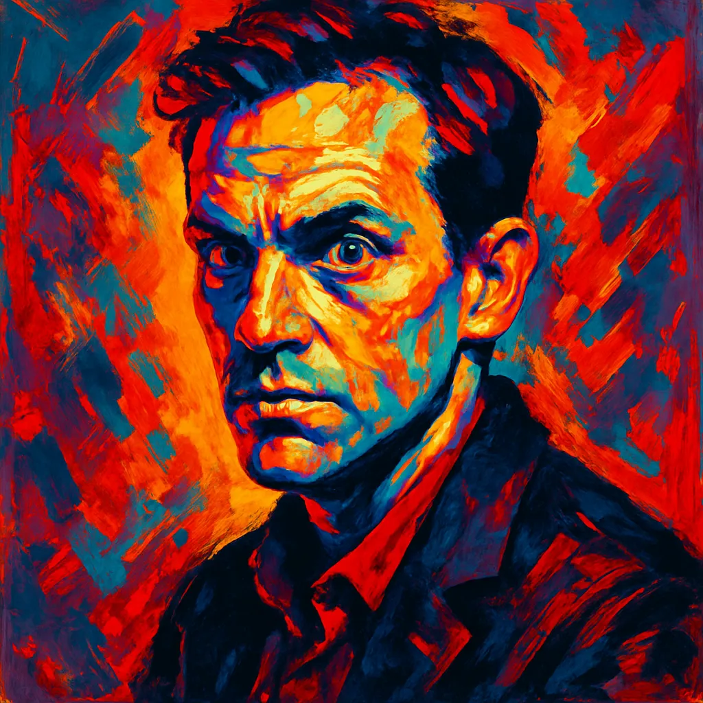 Artistic portrait of Nathan Baesel