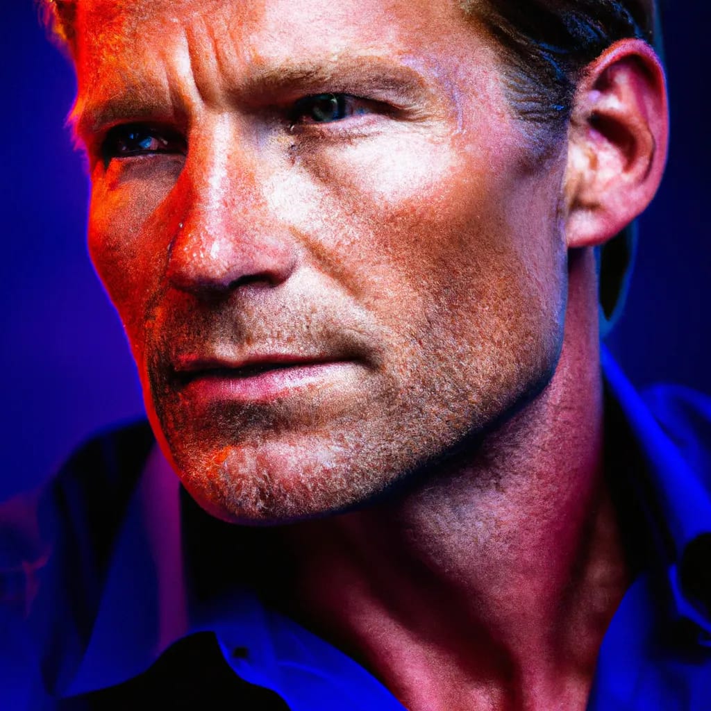 Portrait of Aaron Eckhart