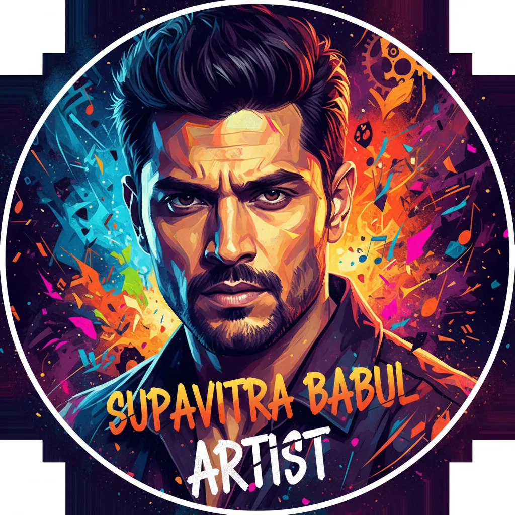 Artistic portrait of Supavitra Babul