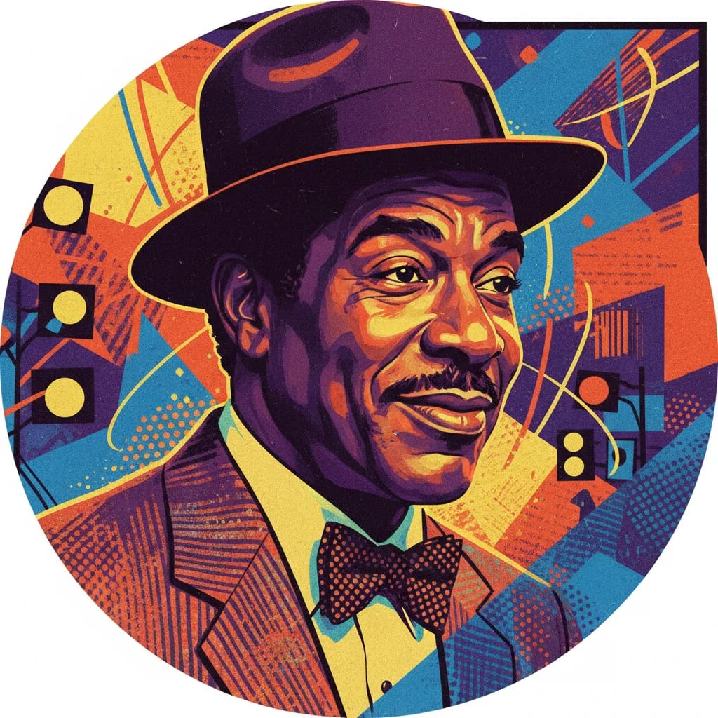 Artistic portrait of Redd Foxx