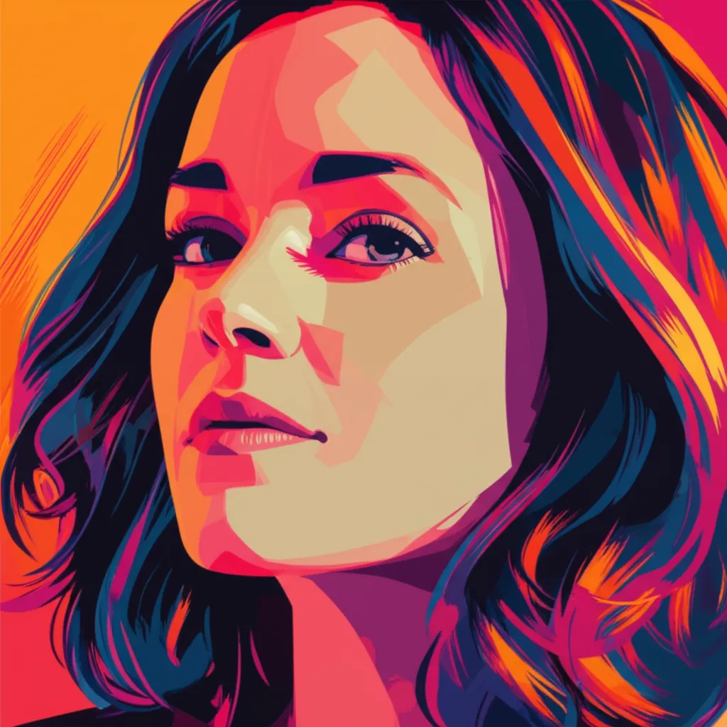 Artistic portrait of Jennifer Lyons