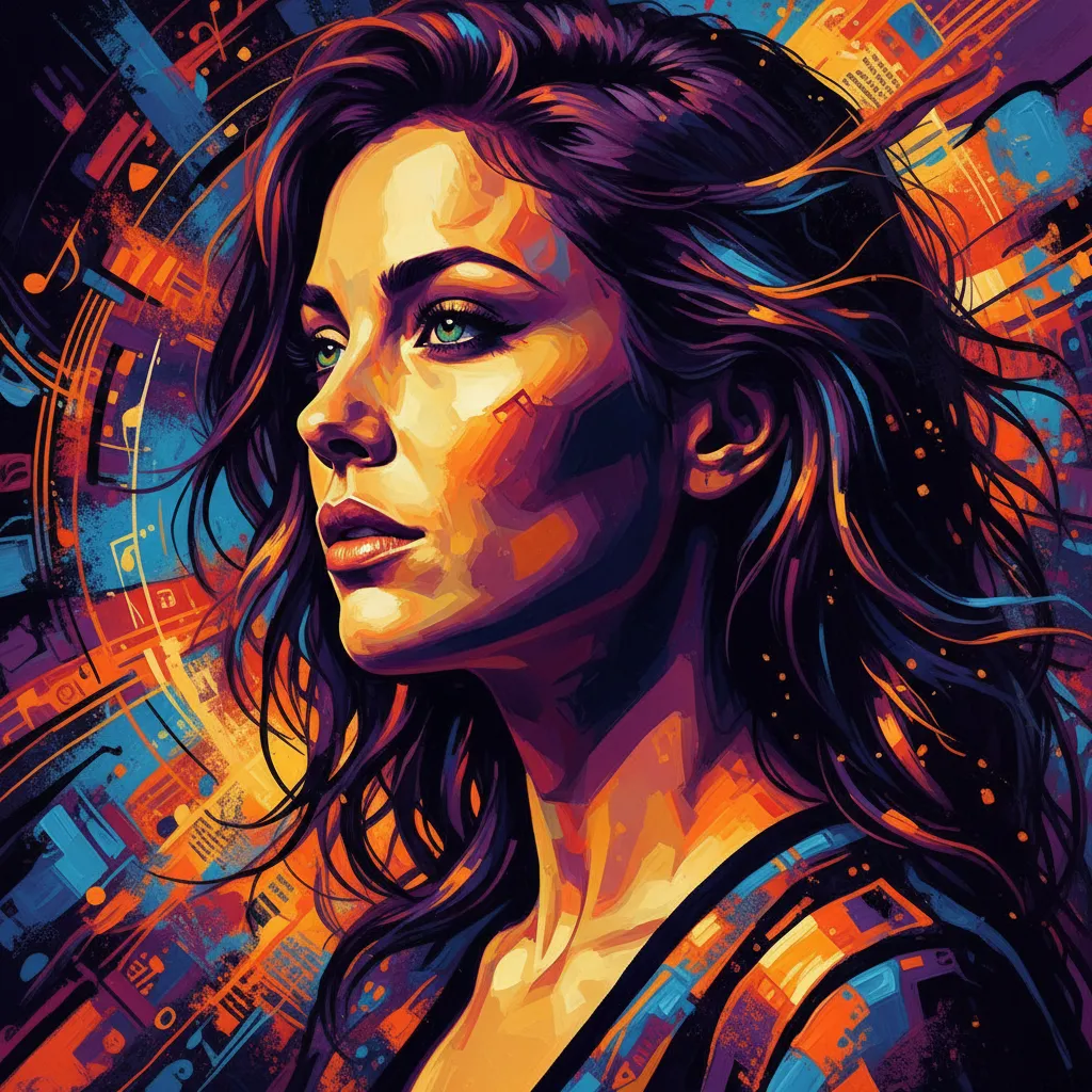Artistic portrait of Odessa Rae