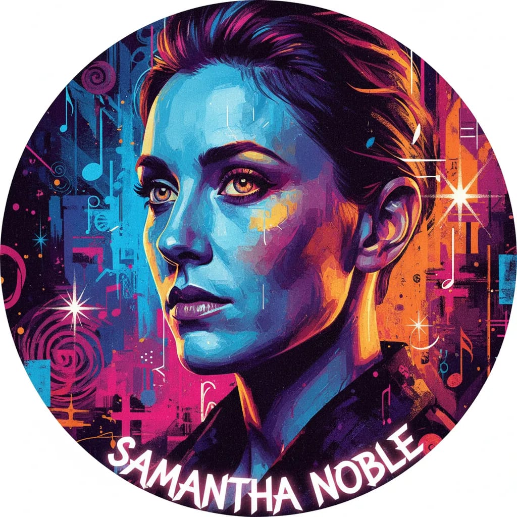 Artistic portrait of Samantha Noble