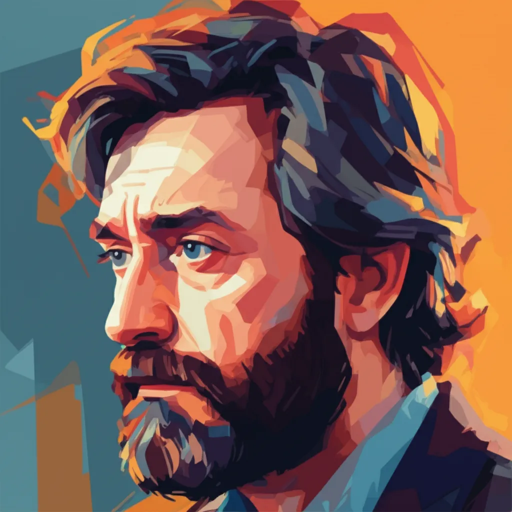 Artistic portrait of Ergun Kuyucu