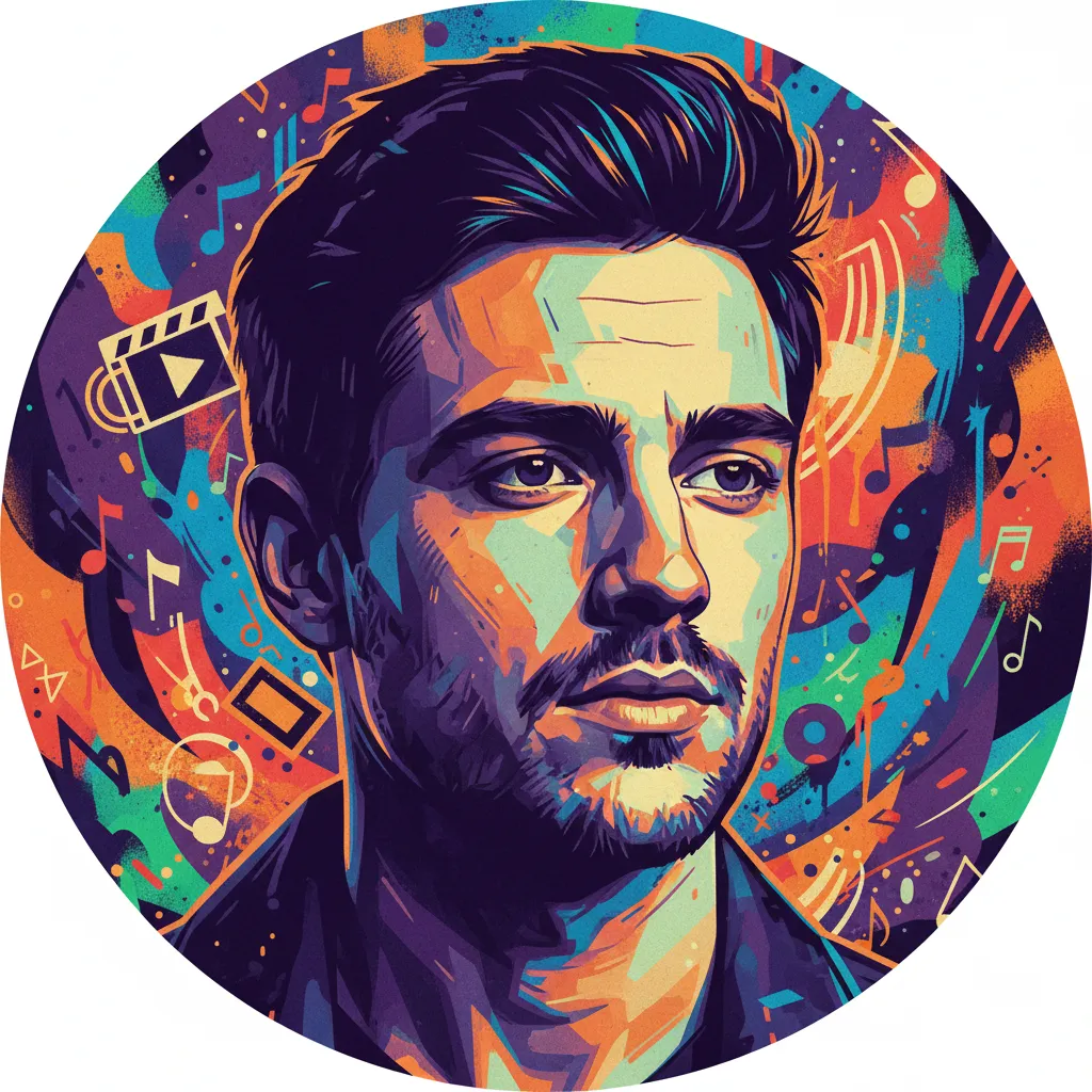 Artistic portrait of Rohan Campbell