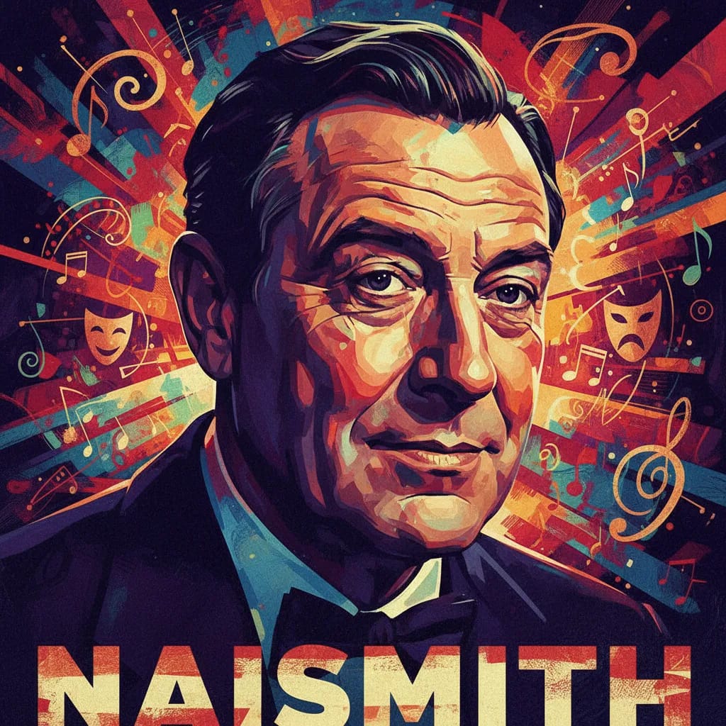 Artistic portrait of Laurence Naismith