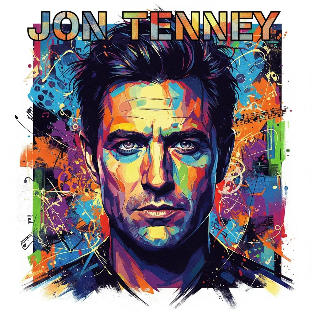 Artistic portrait of Jon Tenney
