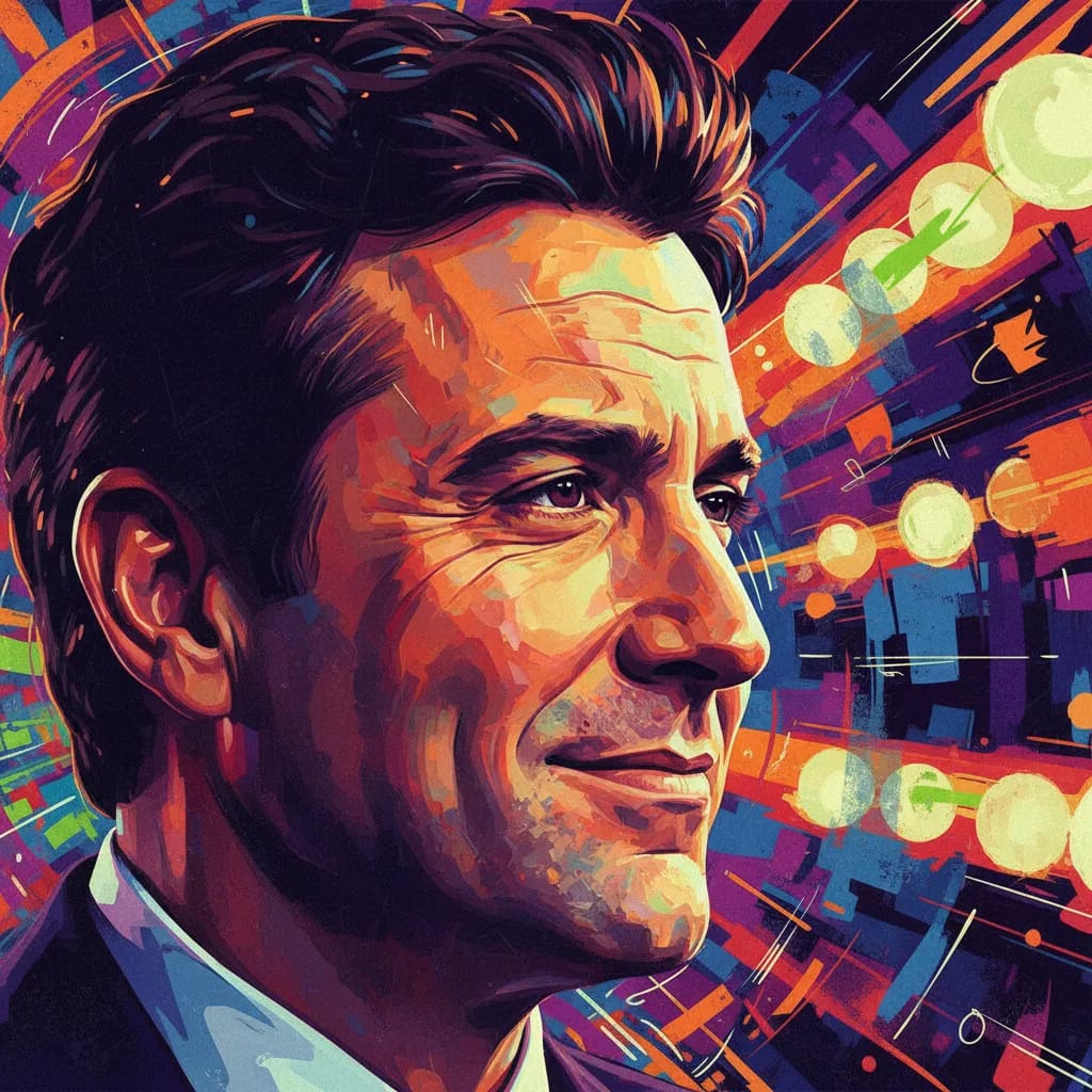 Artistic portrait of Ray Romano