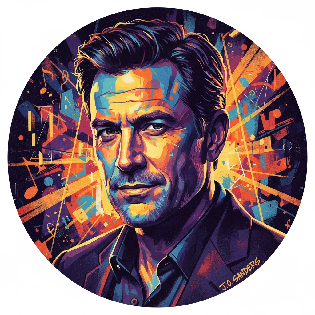 Artistic portrait of Jay O. Sanders