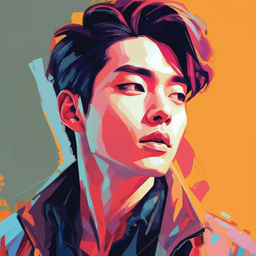 Artistic portrait of Ho-jin Chun