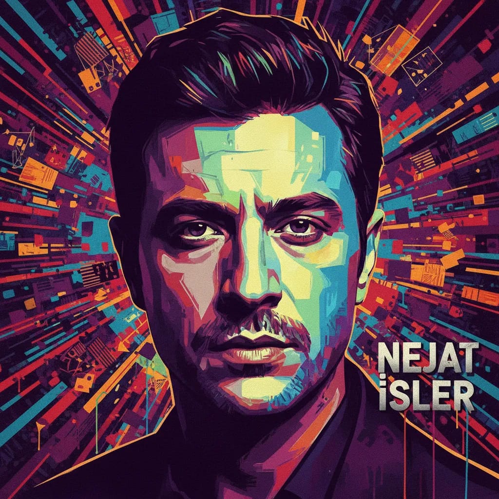 Artistic portrait of Nejat Isler