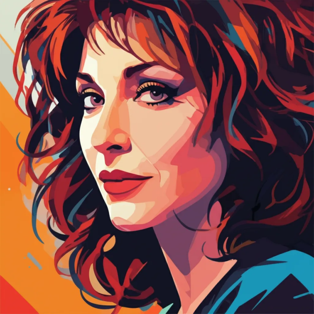 Artistic portrait of Fran Drescher