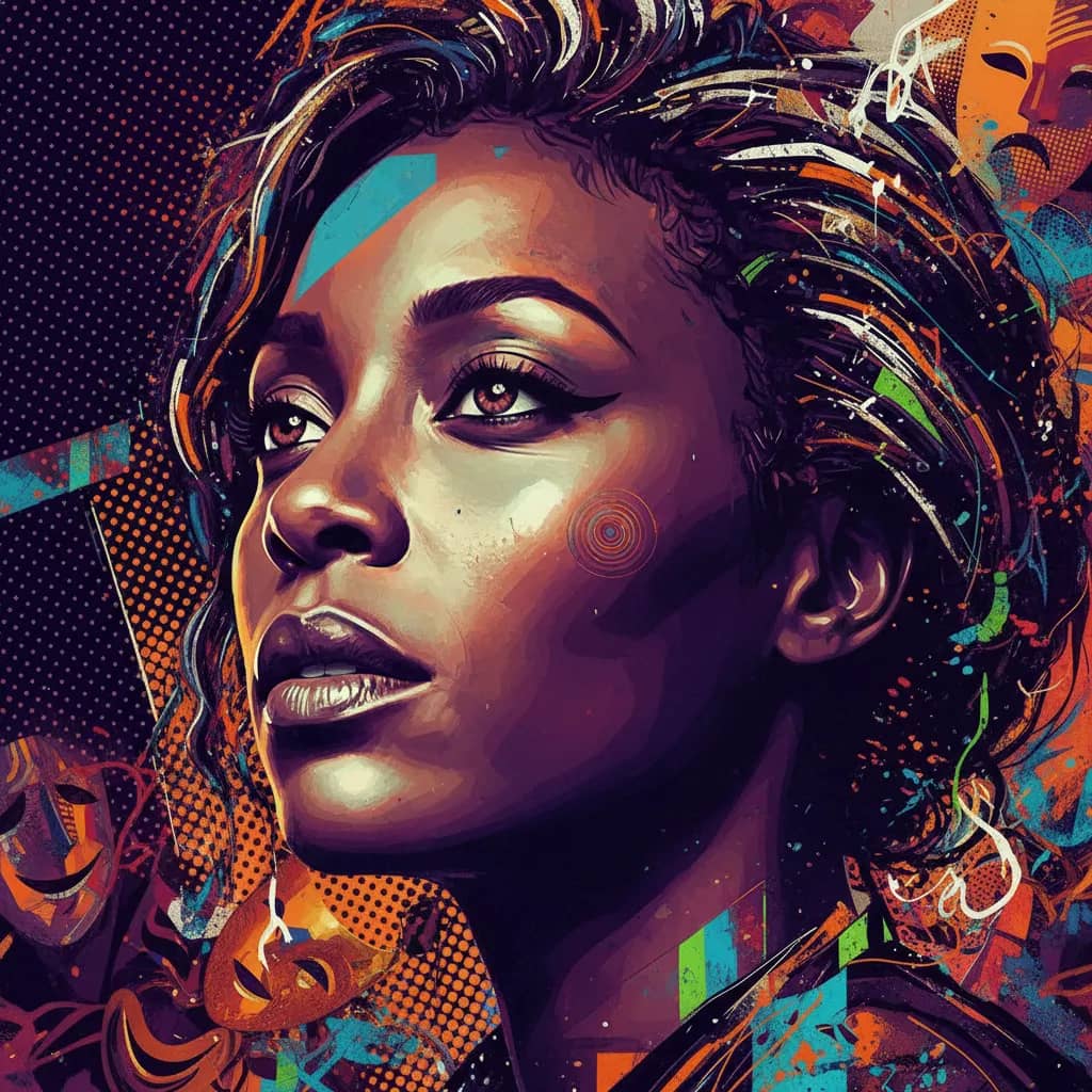 Portrait of Sophie Okonedo