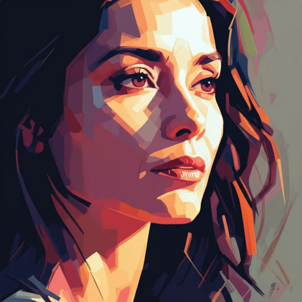 Artistic portrait of Elpidia Carrillo
