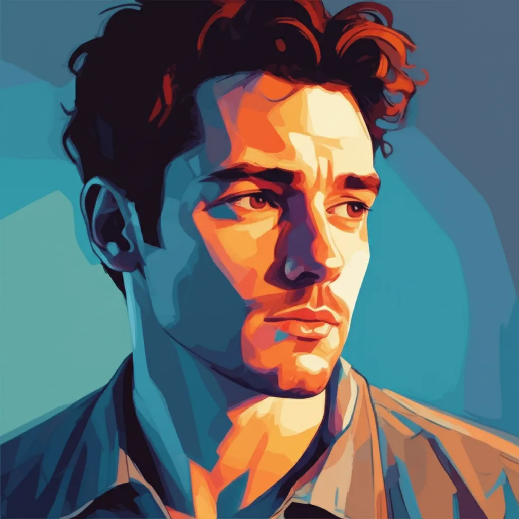 Artistic portrait of Michael Haley