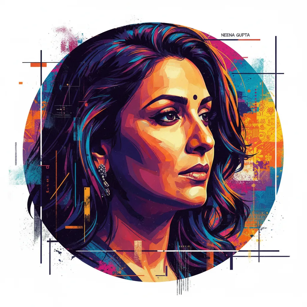 Portrait of Neena Gupta