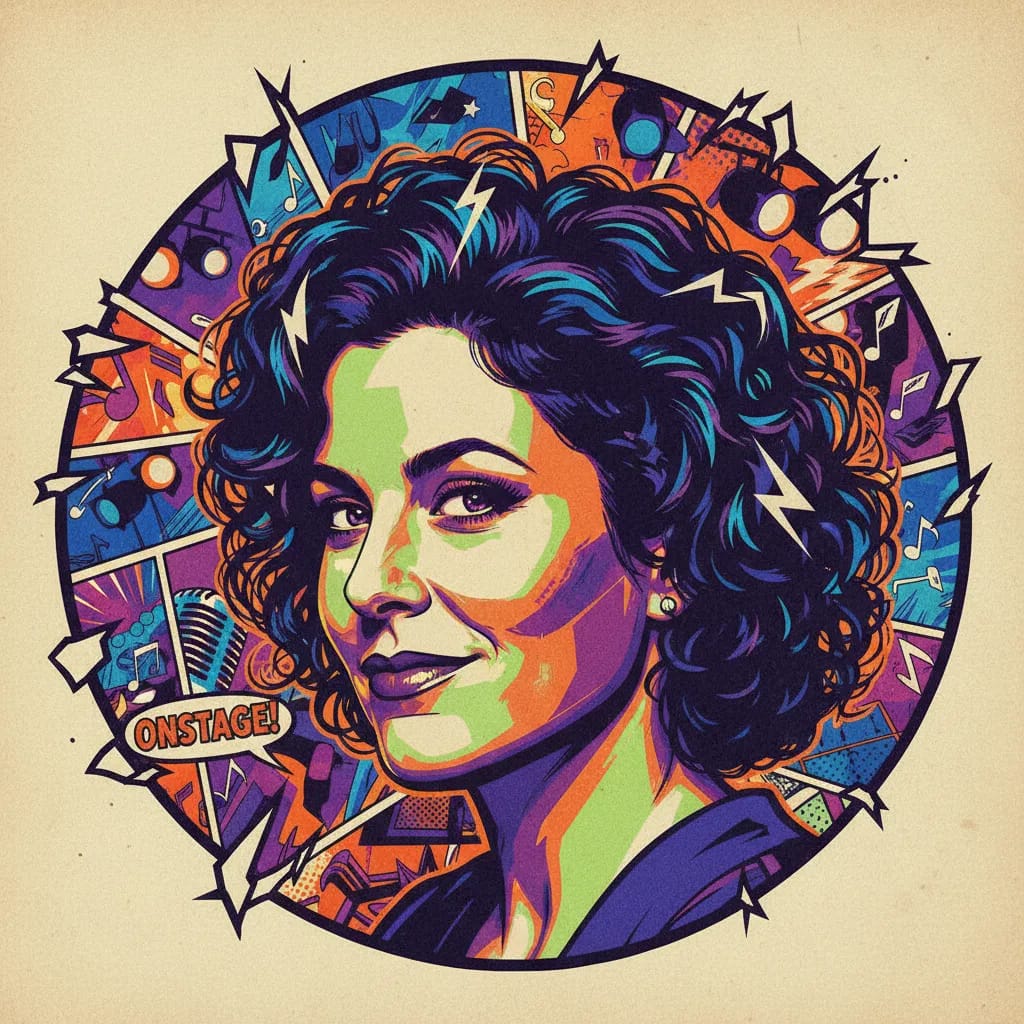 Artistic portrait of Alex Borstein