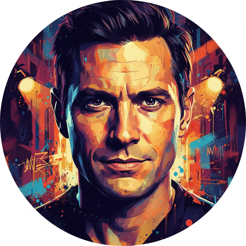 Artistic portrait of Tom Tataranowicz