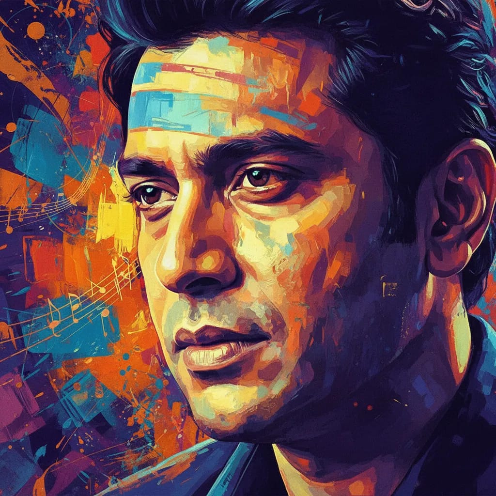 Artistic portrait of Chanchal Chowdhury