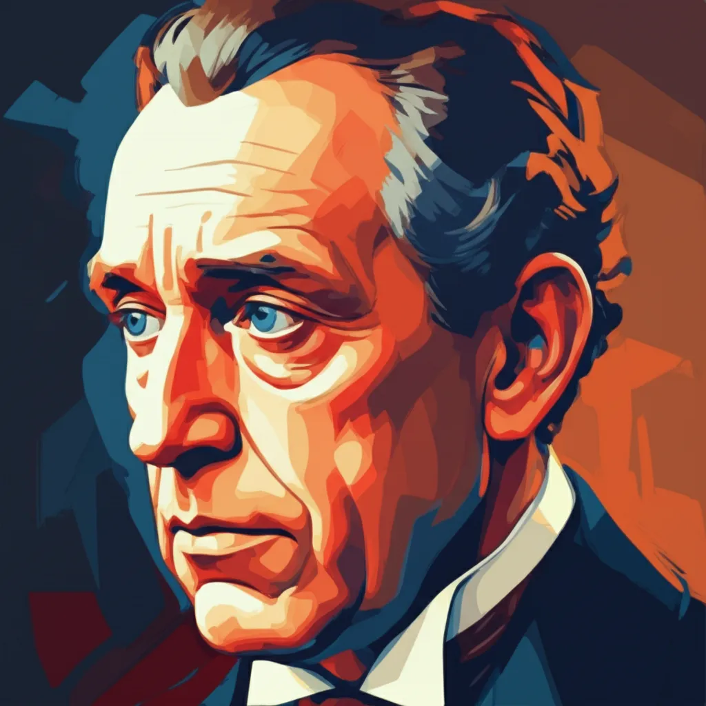 Artistic portrait of Godfrey Tearle