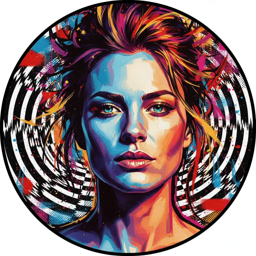 Artistic portrait of Molly Sims