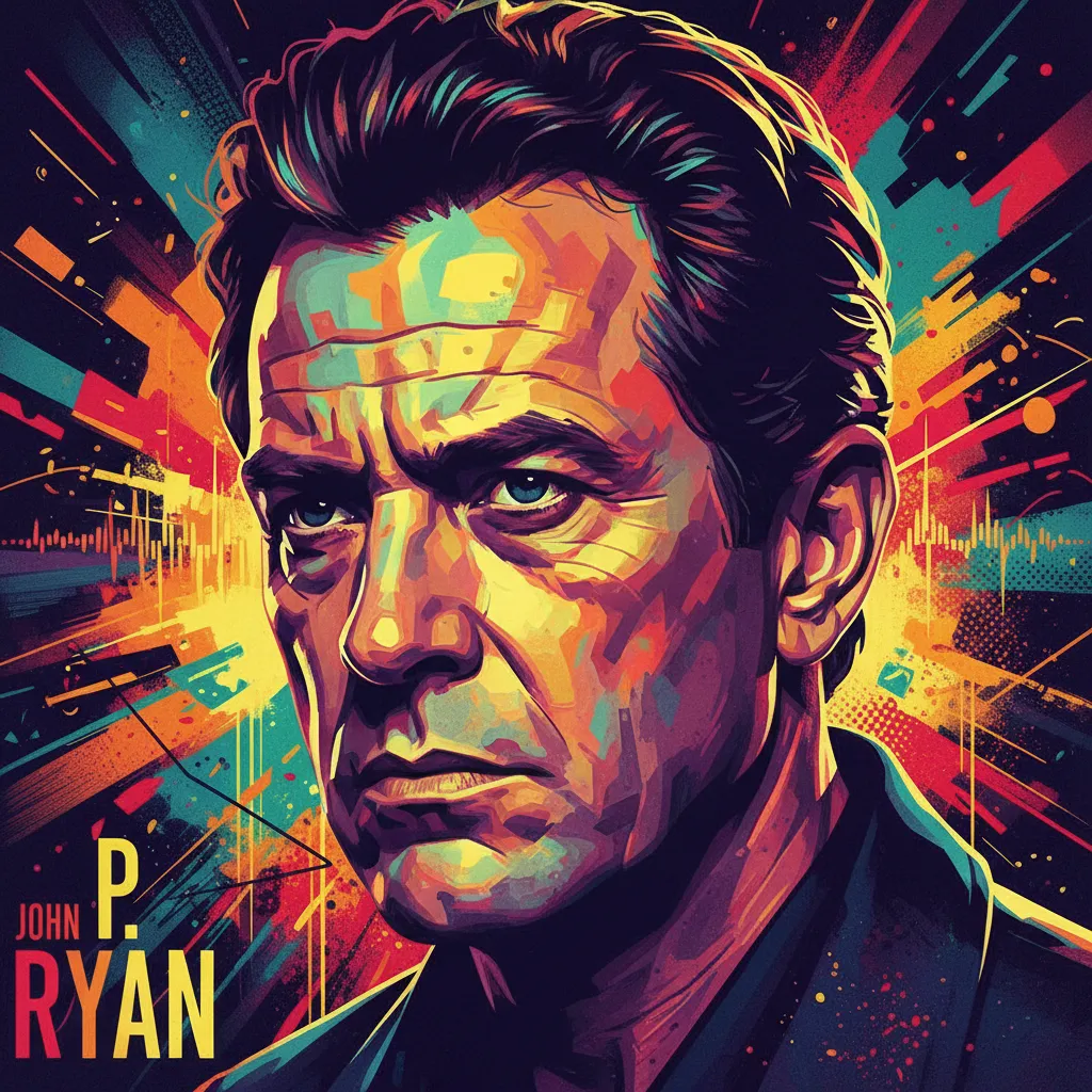Artistic portrait of John P. Ryan
