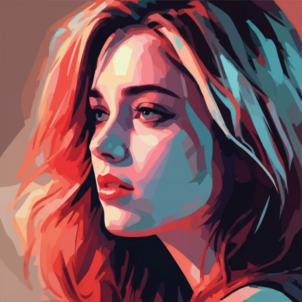 Artistic portrait of Natasha Hovey