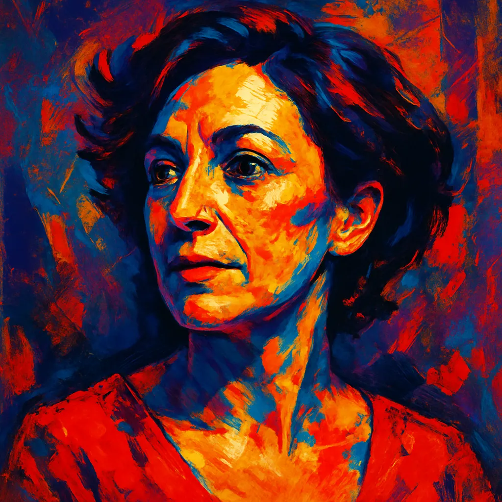 Artistic portrait of Llum Barrera