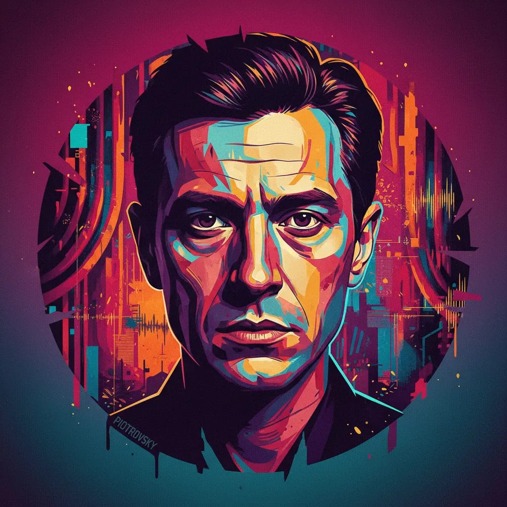 Artistic portrait of Mikhail Piotrovsky