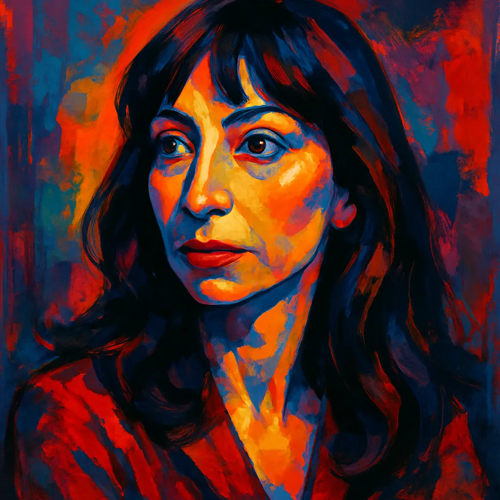 Artistic portrait of Illeana Douglas