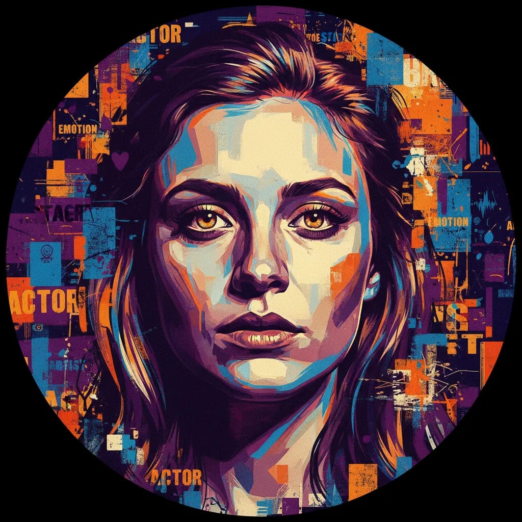Artistic portrait of Jessica Dinnage