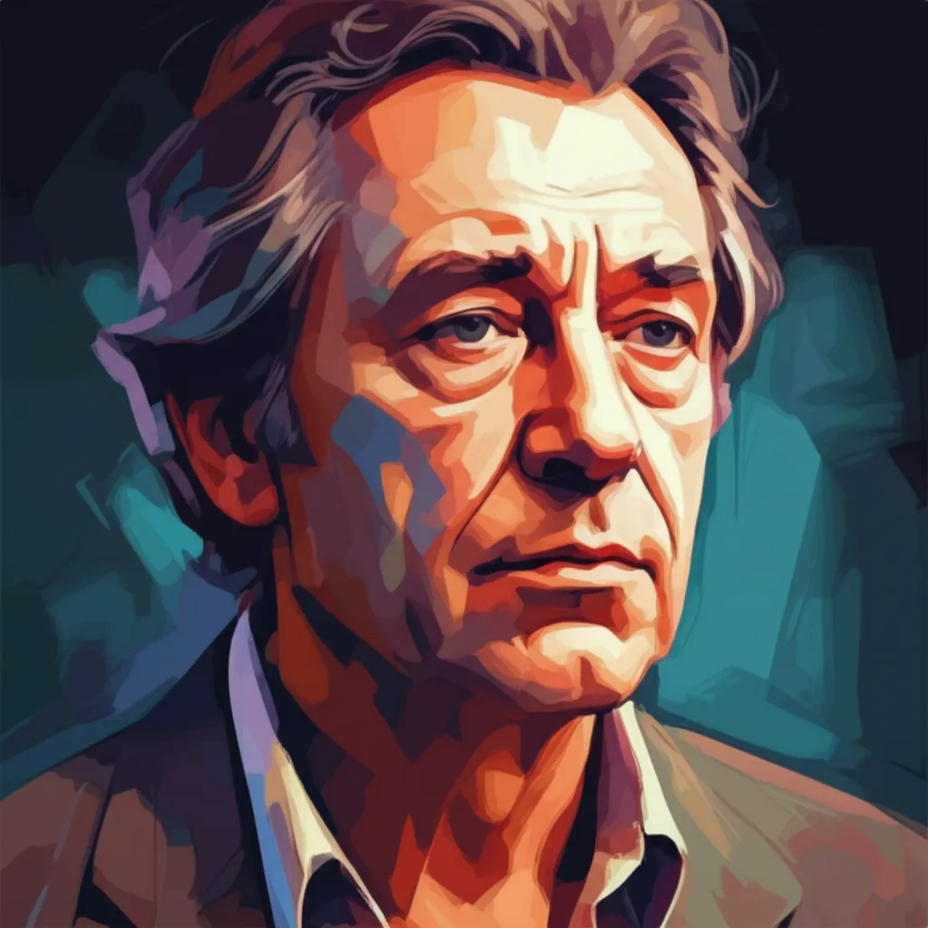 Artistic portrait of Stanislav Lyubshin
